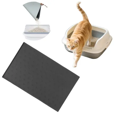 Pet Planet Tapis de litière en silicone pour chat