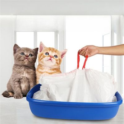Pet Planet Lignes de bac à litière pour chat résistantes avec cordons