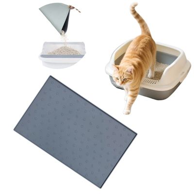 Pet Planet Tapis de litière en silicone pour chat