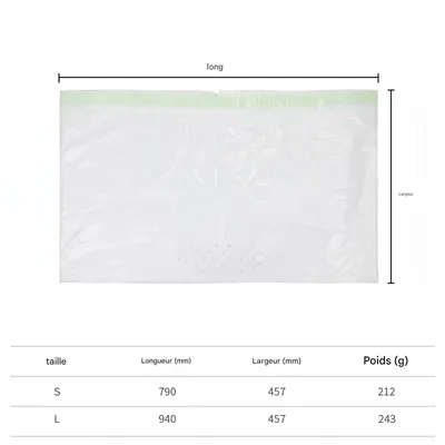 FurryFusion Sac à litière pour chat (7 pièces)