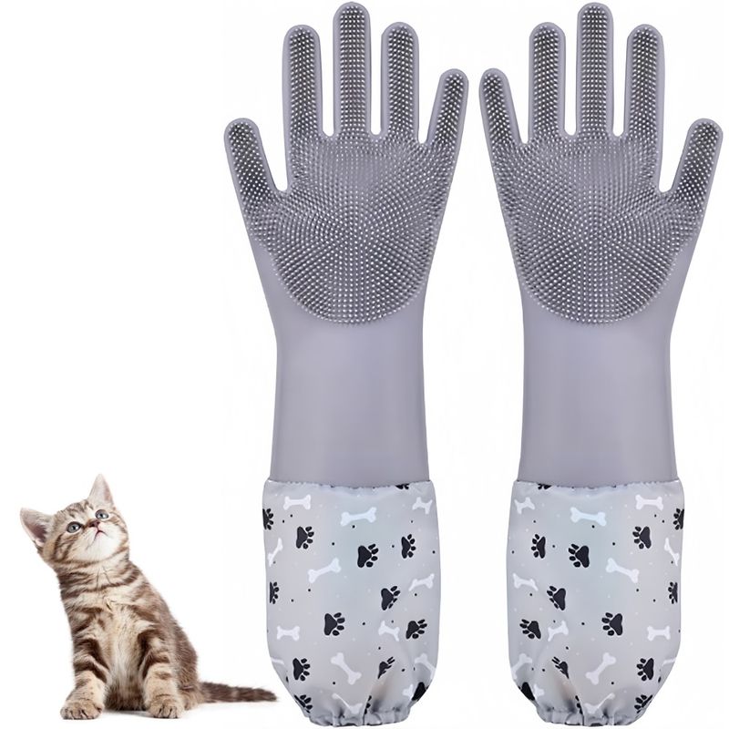 Pet Planet Animaux de Compagnie Gants de Beauté en Silicone