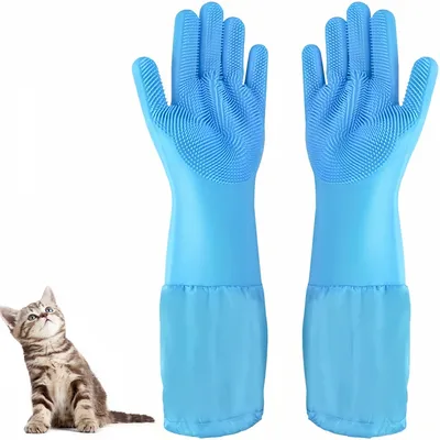 Pet Planet Animaux de Compagnie Gants de Beauté en Silicone