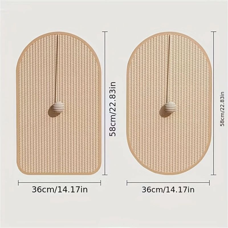Pet Planet Griffoir en sisal murale pour chat