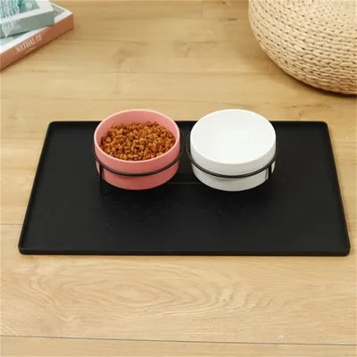 Pet Planet Tapis d'alimentation en silicone