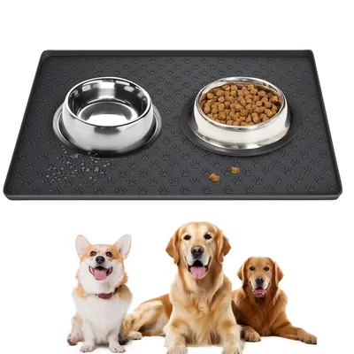 Pet Planet Tapis d'alimentation en silicone