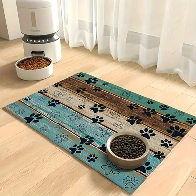Pet Planet Tapis d'alimentation absorbant l'eau