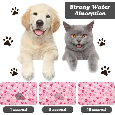 UAMLY Alfombrilla para comida de perro