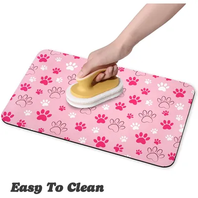 UAMLY Alfombrilla para comida de perro