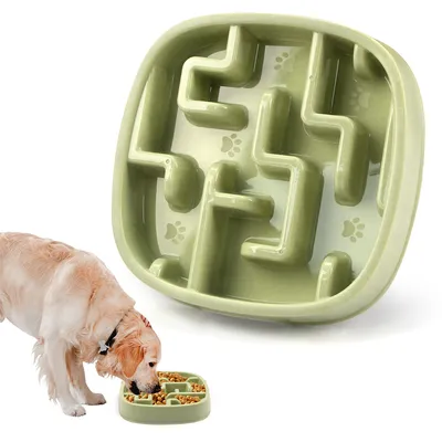Pet Planet Comedero de PP antitragantamiento para perros y gatos