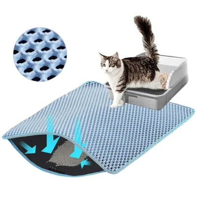 IntiMeg Tapis de litière pour chat 60x45cm IntiMeg Tapis de litière pour chat 60x45cm