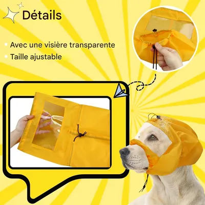 Pet Planet Bonnet de bain pour chien Pet Planet Bonnet de bain pour chien