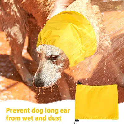 Pet Planet Bonnet de bain pour chien 3 articles