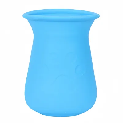 FurryFusion Vaso de silicona para lavar las patas de perro