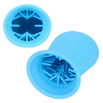 FurryFusion Vaso de silicona para lavar las patas de perro