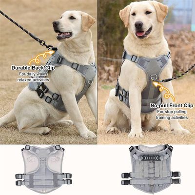 IntiMeg Harnais tactique pour chien en nylon 1000D