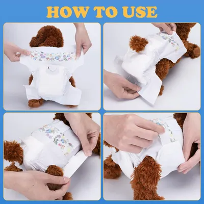 Couches jetables pour chiens