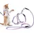 UAMLY Harnais pour chats Ensemble harnais, laisse et collier pour chat