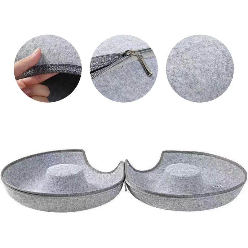 UAMLY Lit tunnel pliable pour chat