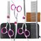 Pet Planet Chiens et Chats Ciseaux de ToilettageSet Ciseaux de Toilettage Rouge
