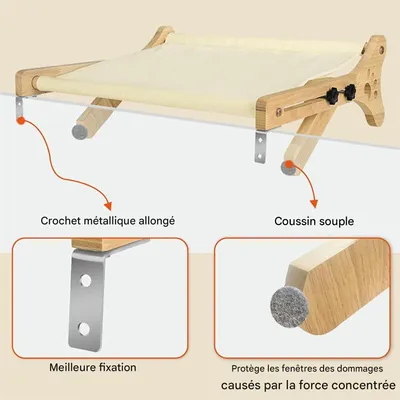 IntiMeg Hamac pour chat