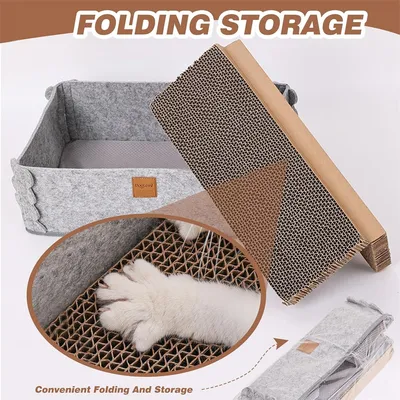 IntiMeg Griffoir pour chat en carton ondulé