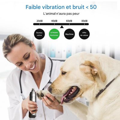 Petopia  Lime à ongles électrique pour chiens