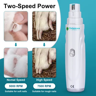 IntiMeg Broyeur d'ongles Ciseaux à griffes pour animaux