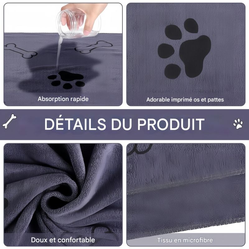 Pet Planet Chiens/Chats Quatre-Piece Serviettes