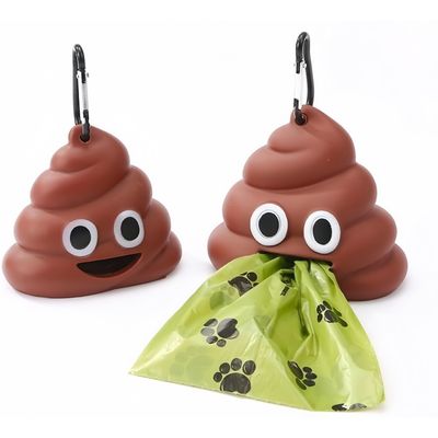Pet Planet Chiens Dispenseur De Sacs A Excrements Pour Chiens 2 Pièces