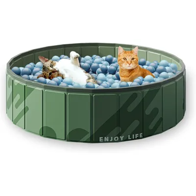 UAMLY Parc à balles pour chat - Parc pliable pour animaux de compagnie UAMLY Parc à balles pour chat - Parc pliable pour animaux de compagnie