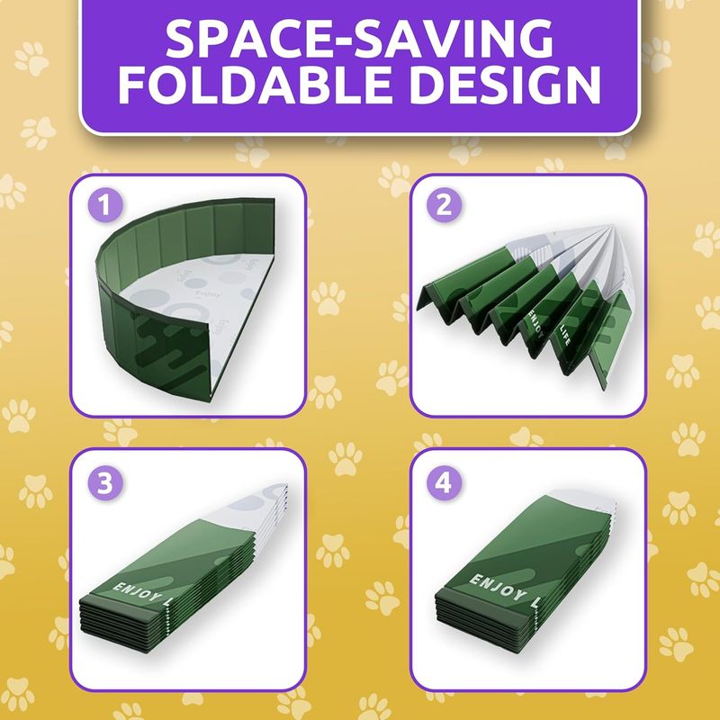UAMLY Parc à balles pour chat - Parc pliable pour animaux de compagnie