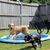 UAMLY Tapis anti-éclaboussures pour chien, piscine antidérapante pour chien