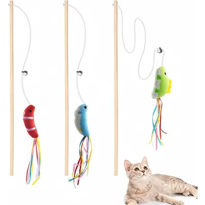 Pet Planet Chats 3 Pièces Baguettes à Chat Pet Planet Chats 3 Pièces Baguettes à Chat