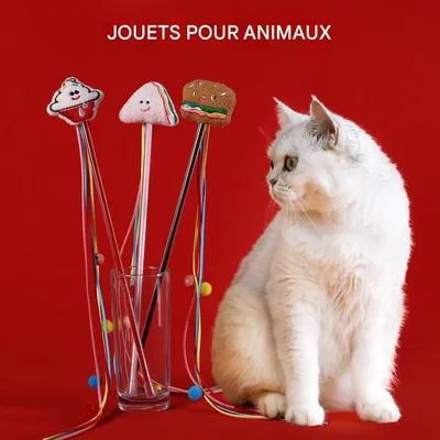 Pet Planet Chats Baguette De Jeu