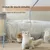 FurryFusion Jouet baguette pour chat en forme de queue de souris simulée