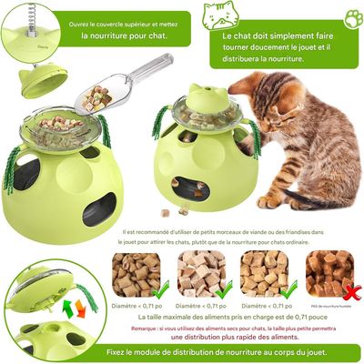 Petopia Jouets interactifs pour chat d'intérieur