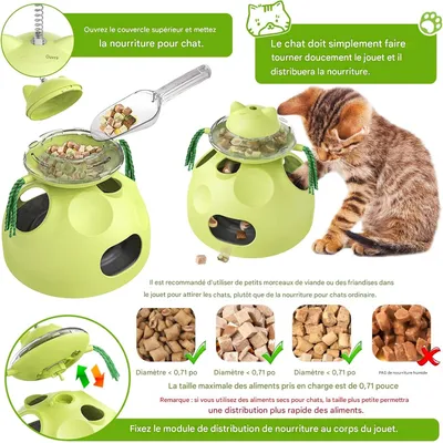Petopia Jouets interactifs pour chat d'intérieur