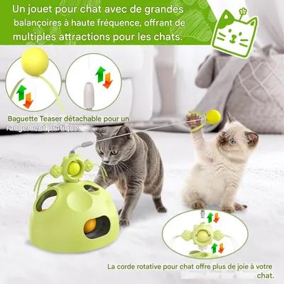 Petopia Jouets interactifs pour chat d'intérieur Petopia Jouets interactifs pour chat d'intérieur