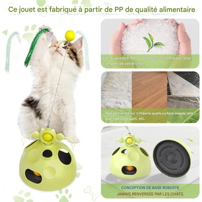 Petopia Jouets interactifs pour chat d'intérieur