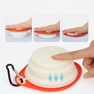 Petopia Comedero plegable para perros y gatos
