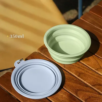 Petopia Lot de gamelles pliables en silicone pour chiens et chats