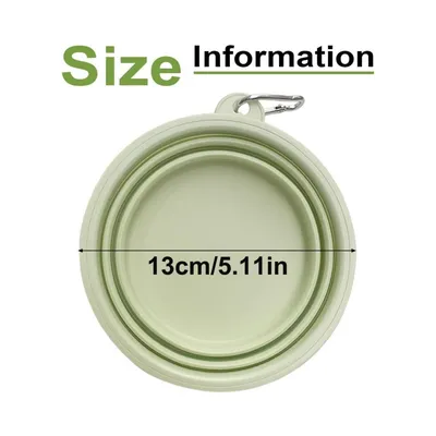 Petopia Lot de gamelles pliables en silicone pour chiens et chats