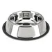 Gamelles pour chiens en acier inoxydable