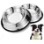 Gamelles pour chiens en acier inoxydable