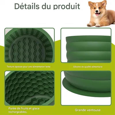 Pet Planet Mangeoire anti - glouton pour chien