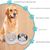 IntiMeg Gamelle double anti - glouton pour chien et chat