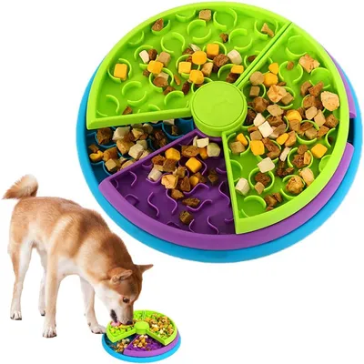 Pet Planet Comedero para perros de alimentación lenta y juguete interactivo
