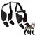 FurryFusion Regenstiefel für Hunde mit reflektierenden Riemen