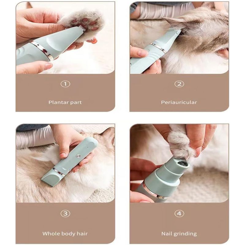UAMLY Kit de toilettage pour tondeuses à chien