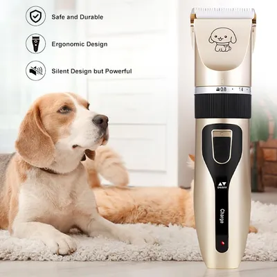 UAMLY Tondeuse pour chien avec peignes de limite à 4 positions UAMLY Tondeuse pour chien avec peignes de limite à 4 positions